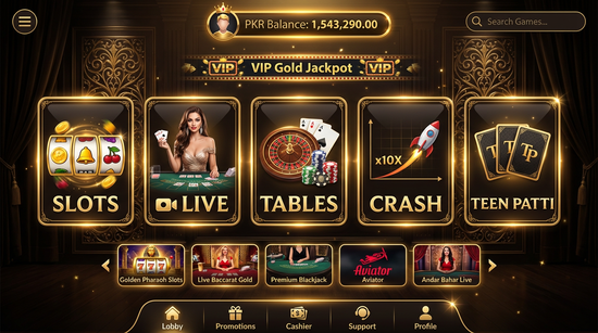 Main screen of noob casino page for PK players - 4